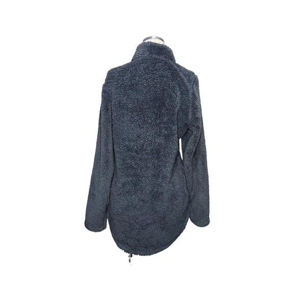 Charles River Apparel Women Medium Gray Pullover Fleece 1/4 Zip - Picture 2 of 6